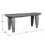 Banc en bois Uttermost Fade To Black