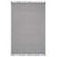Tapis intérieur / extérieur 5X7 blanc / ivoire / médaillon-133184892