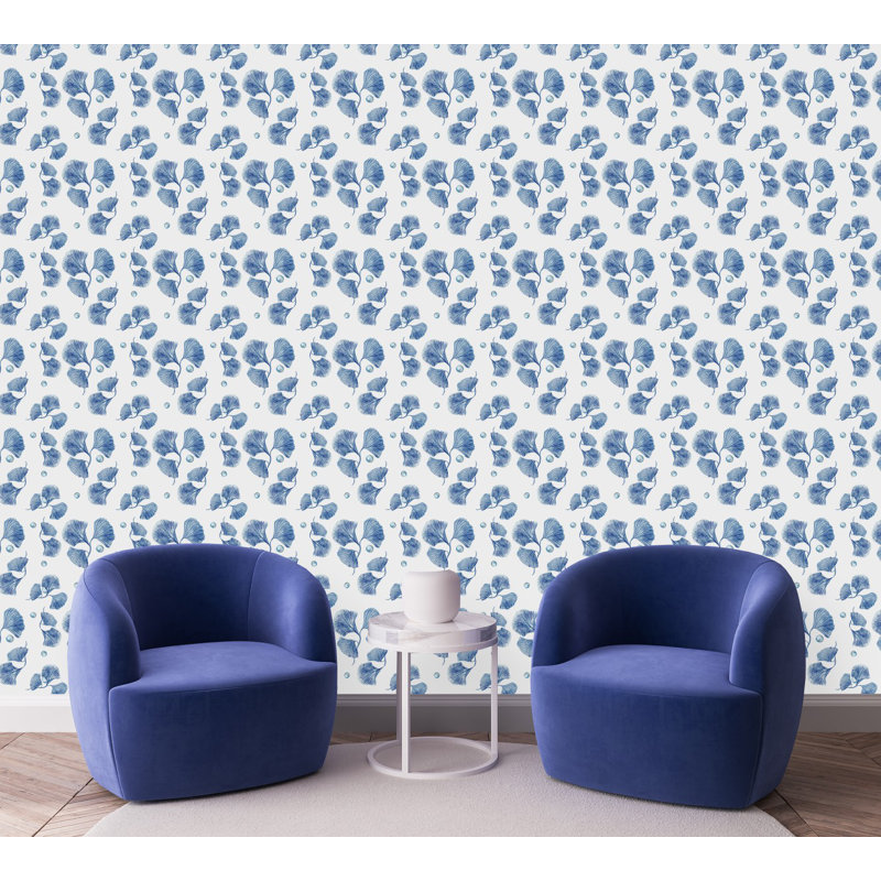 Floral Tile, 2.08' W x 10.42' L