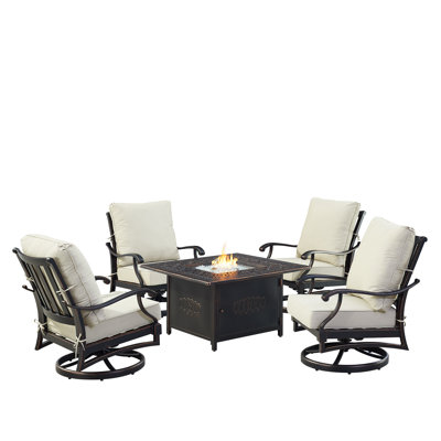 Paignton Outdoor 5 - Piece Conversation Set
