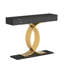 Table d'entrée 47,3 po avec 3 tiroirs, console avec cadre en métal, console moderne pour salon, vestibule, couloir-734790417-734790431-734790420