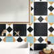 Vanity 13" x 13" Porcelain Patterned Wall & Floor Tile