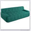 Canapé rembourré 86,2 po à 3 sièges de conception touffetée en tissu de qualité supérieure pour plus de confort et de style-10119274