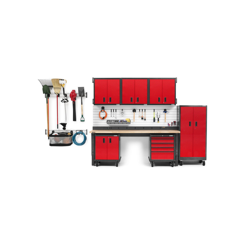 Premier Pre-Assembled Gearbox, Hammered Granite/Red Tread
