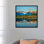 « rocky montagnes from vermillon lacs, banff national park, alberta, canada », reproduction de photo sur toile