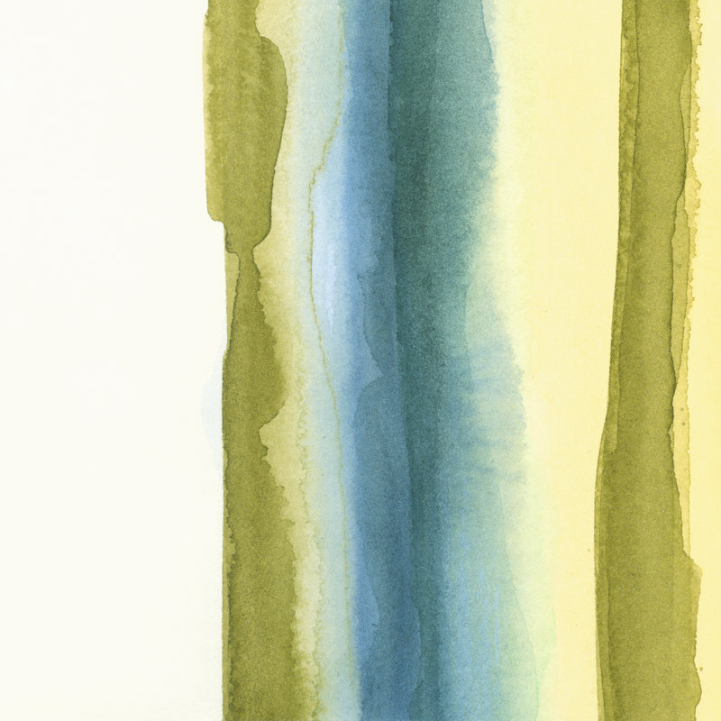 Liquidity I - Wrapped Canvas Painting, 30cm H x 30cm W