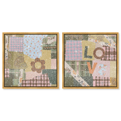 Retro Scarf Set Set by Oliver Gal