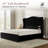 Upholstered Wingback Bed with 4 Storage Drawers & 54" Tall Headboard, No Spring Box Needed, Easy Assembly-852483279-852483276