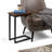 C Side Table - Dark Cognac Brown