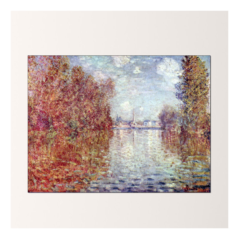 Claude Monet - Wrapped Canvas Painting, 90cm H x 120cm W x 1.8cm D