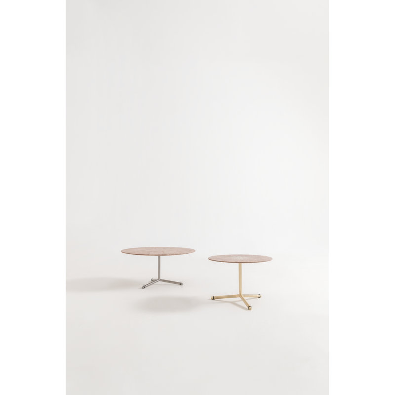 Roots Outdoor Oval Coffee Table, 17.55" D x 35.4" L x 10.6" H