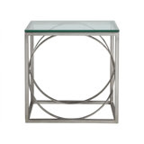 Metal Designs Ellipse Rectangular End Table