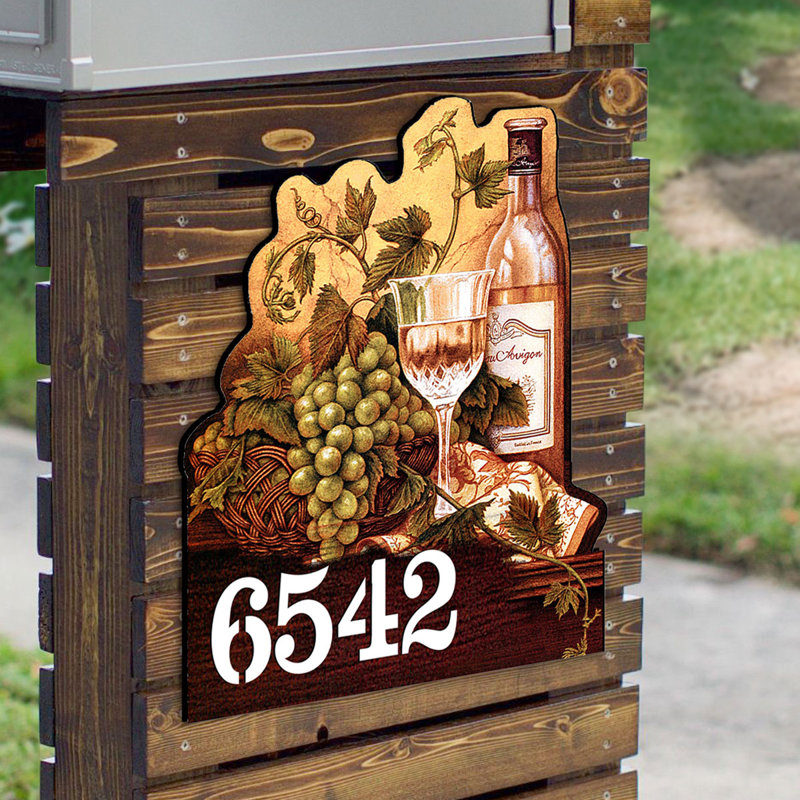 Support mural pour amateurs de vin