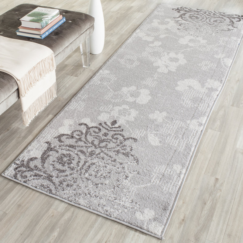 Davonn Performance Floral Rug, Runner 2'6" x 18'