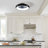 18.5'' Ceiling Fan With Light, Upgraded Low Profile Fan, Flush Mount Ceiling Fan, 6 Speeds, Dimmable LED, App & Remote Control, Quiet DC Motor, For Bedroom, Living Room,Black-1982518747