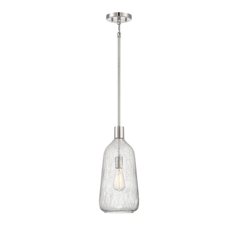 1 Polished Nickel Pendant, Polished Nickel