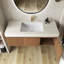 Meuble-lavabo mural pré-assemblé en contreplaqué avec lavabo, tiroir et portes-1347616417