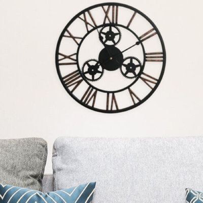 Bayhills Metal Wall Clock