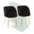 Terrance 18.5'' H Velvet Upholstered Parsons Chair-2019242874-2019242821