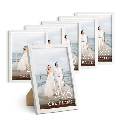  Cadre photo en bois - ensemble de 6