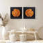 Handmade Rustic Abstract Wall Decor on Solid Wood
