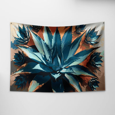 Southwestern Plants Agave Plant 146 Wall Tapestry