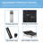 12-Inch Adjustable Bed Base with Head and Foot Incline, USB Port, Flat Button, Screw-In Legs, Black-326512555