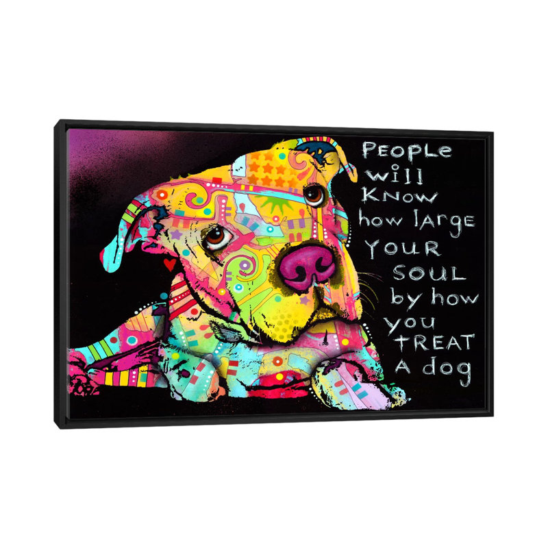 Firu - reproduction sur toile, H 18 po x l 26 po x P 1,5 po, Toile avec cadre noir