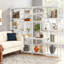 Alberico 174cm H x 95cm W Iron Bookcase-1161462541