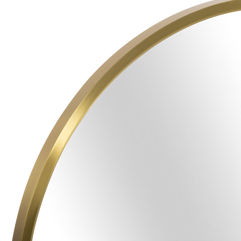 Metal Arch Mirror, Gold