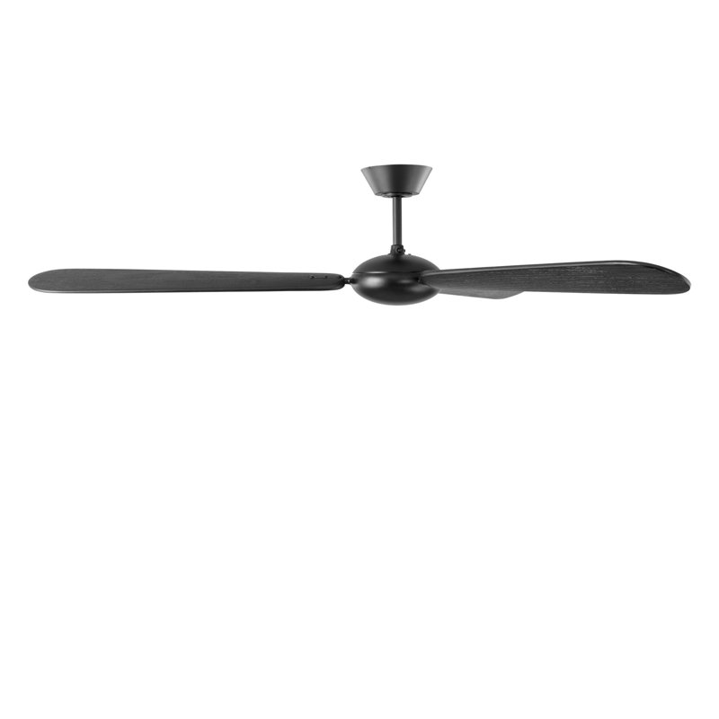 Pod Smart 64 Ceiling Fan, Ebony, Midnight Black
