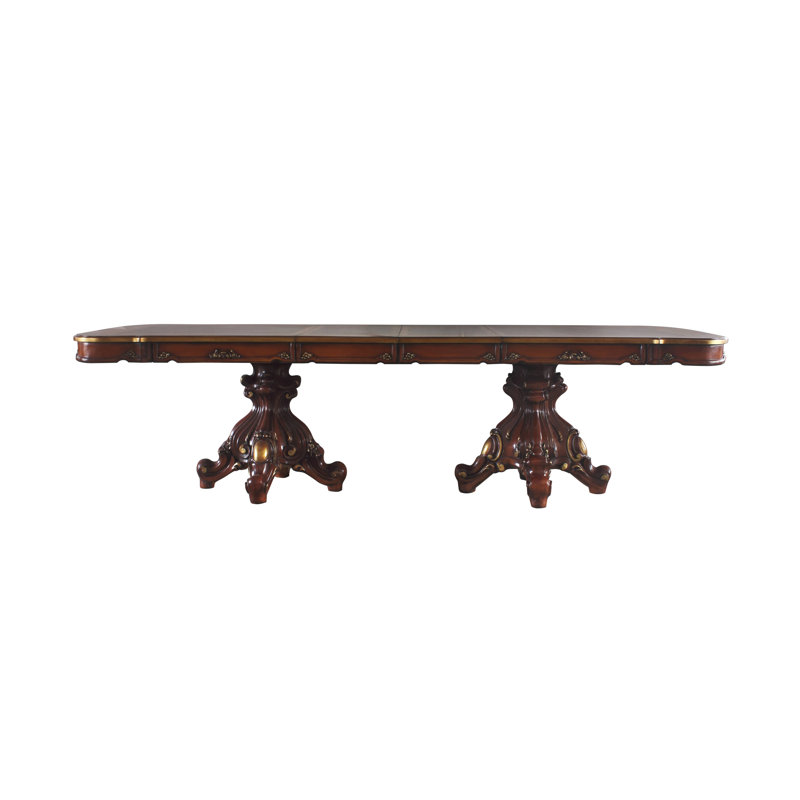 Edicott Honey Oak Rectangular Extendable Dining Table