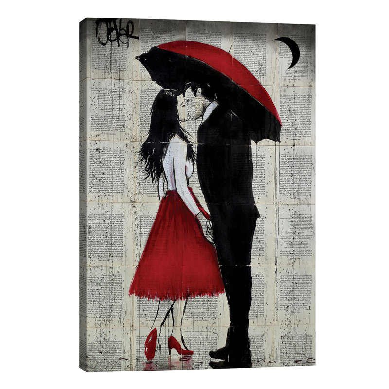 A New Kiss 1 Piece Wrapped Canvas Wall Art, 101.6 cm H x 66.04 cm W x 3.175 cm D