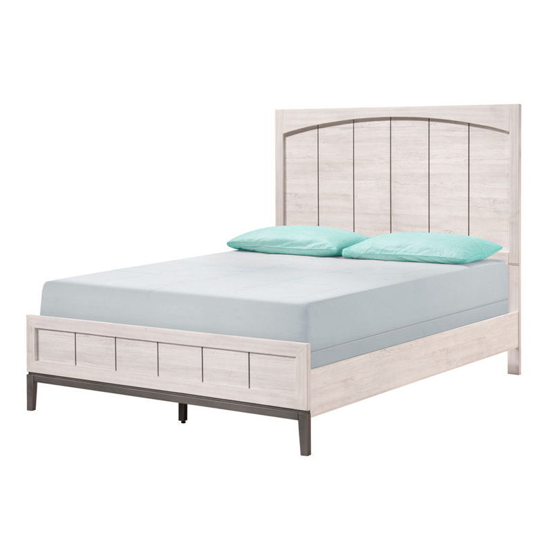 Lit de grand lit contemporain 1pc Beige