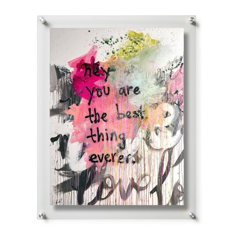 Hey You Are The Best Thing Everer by Kent Youngstrom, 21" H x 27" W, Framed Print without Mat