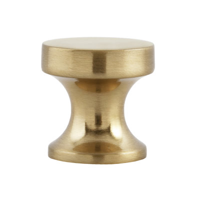 High Desert 1" Satin Brass Round Knob