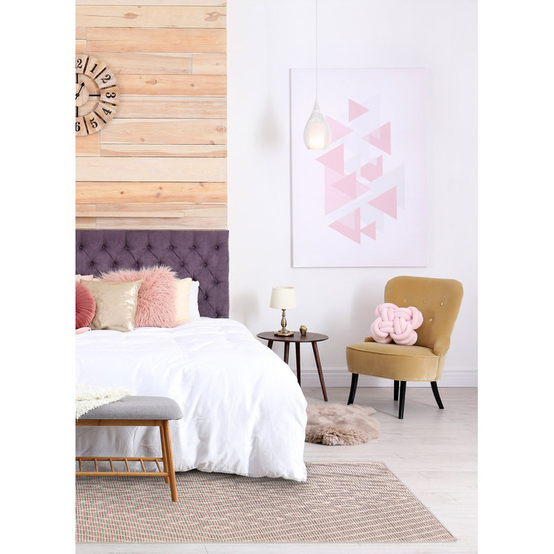 Sundari Wool Geometric Indoor Rug, Rectangle 6'1" x 8'9"