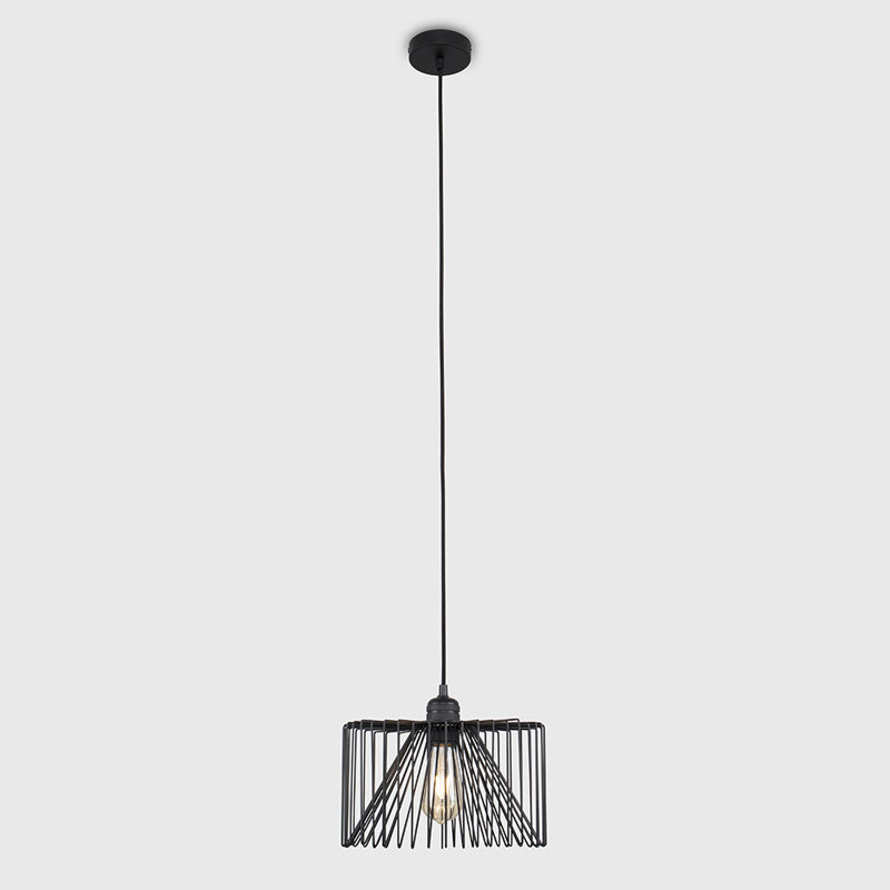 Baden 1 - Light Black Geometric Pendant