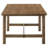 Hansedt 71-Inch Rectangular Wood Dining Table Walnut