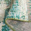 Tapis vert / beige en jute tissé à la machine Madison-88697912