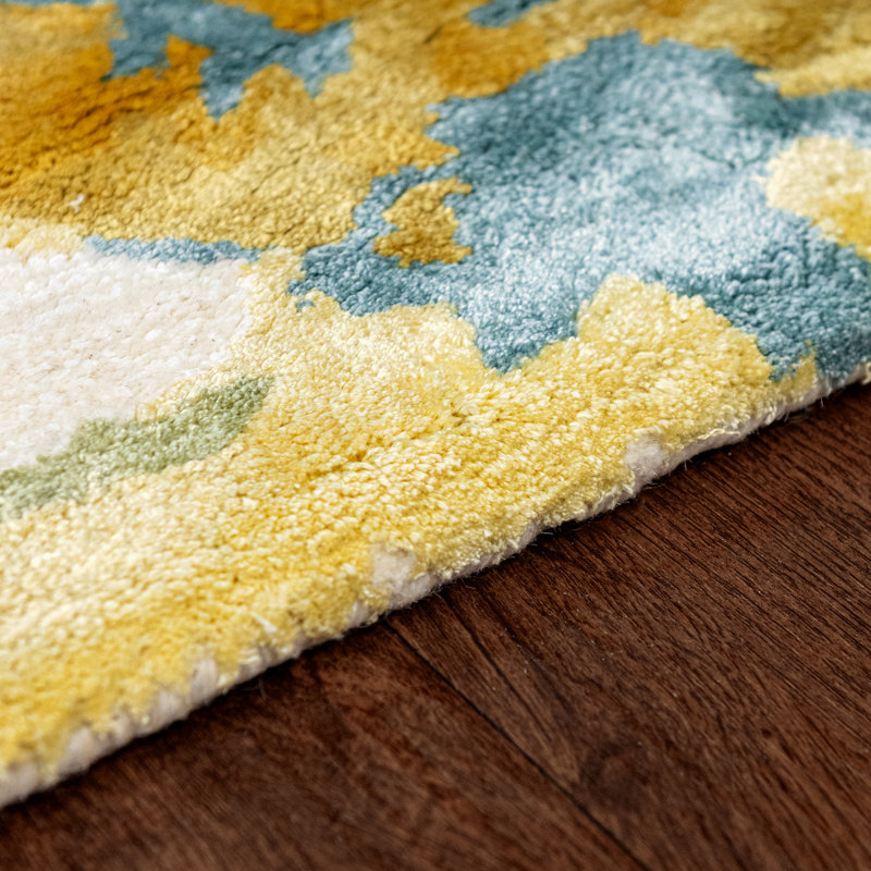 Abstract Area Rug, Rectangle 9' x 12'