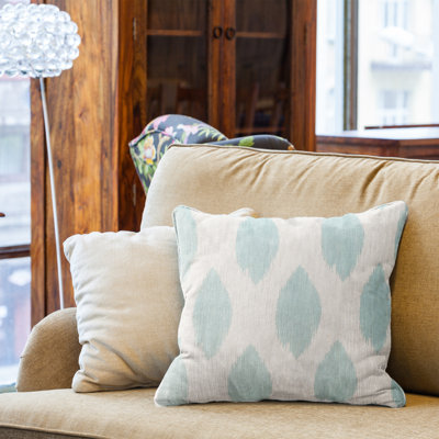 Housse de coussin Ikat