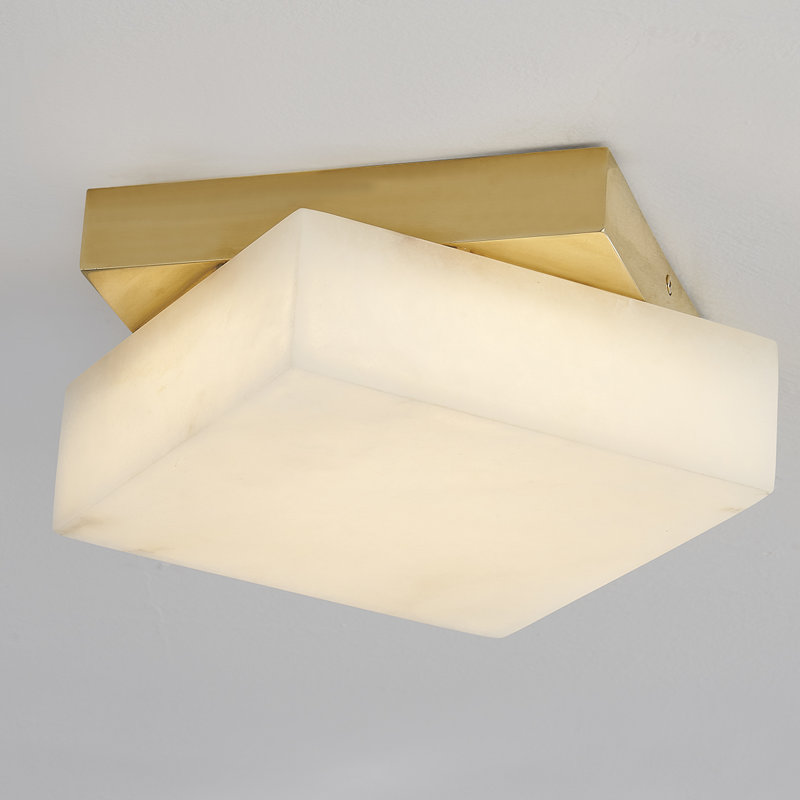 BROCKTON 1 LIGHT FLUSH MOUNT