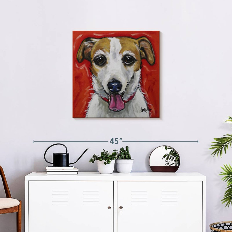 Crowle Jack Russell Ginny, H 24 po x l 24 po