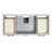 ARIEL Kelly 48 Single Sink Bathroom Vanity with Carrara Quartz Top-99405130