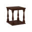 Table d'appoint carrée 2 niveaux Traditional