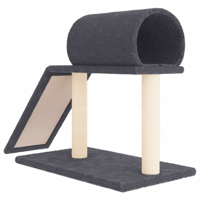 55.5 cm H Cat Scratchers, Dark Gray