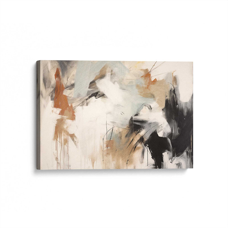 Impression sur toile Chaotic Crescendo, H 12 po x l 18 po, Toile tendue, 1