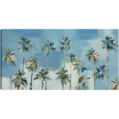 Tropic Palms by Studio Arts Canvas Art Print