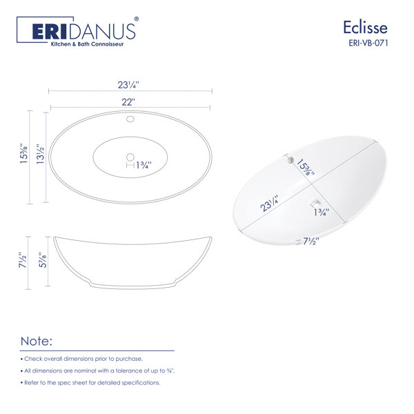 Dimensions du produit